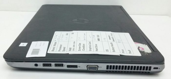 HP Probook 650 G1 - i3-4000M 2.4GHz - 4GB - 15.6" - 128GB SSD - Windows 11 Pro - Image 5