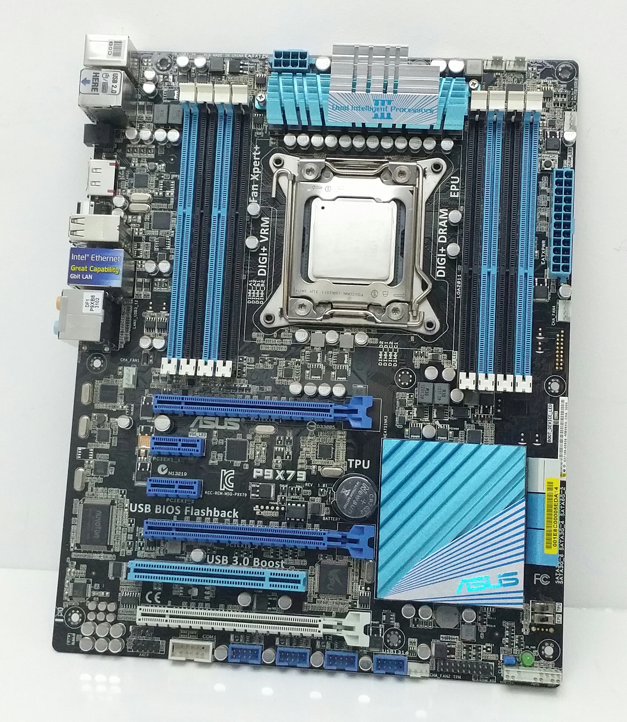 20240214_104942-1 ASUS P9X79 Motherboard with i7-3930k 3.2GHz - Image 1