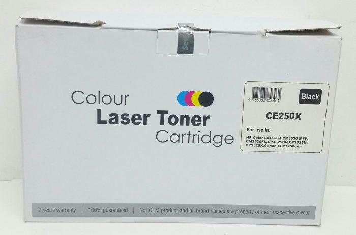 CE250X Black Laser Toner Cartridge - Image 2