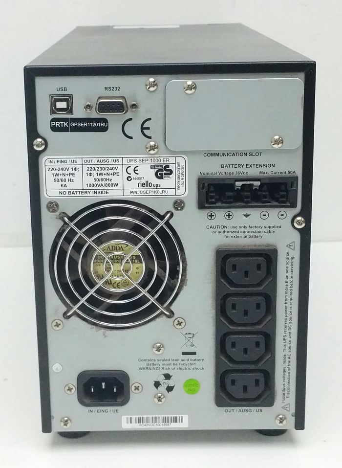 Riello Sentinel Pro Uninterruptible Power Supply (UPS) - Image 4