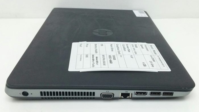 HP Probook 450 G1 - i5-4200M 2.5GHz - 4GB - 15.6" - 500GB HDD - Windows 10 Pro 64bit - Image 6