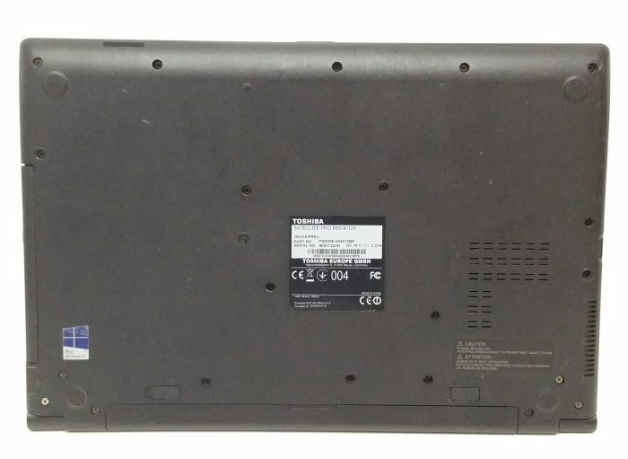 Toshiba Satellite Pro R50-B-12P - i3-4005U 1.7GHz - 4GB - 15.6" - 240GB SSD - Windows 10 Pro - Image 4