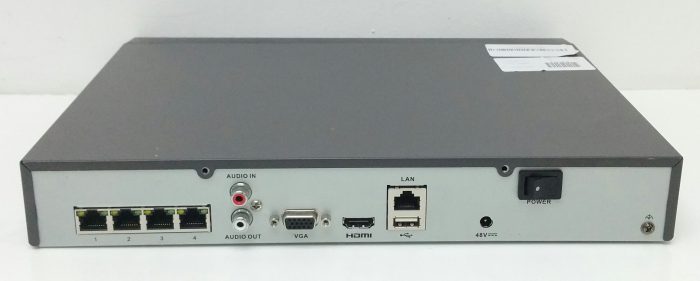 HikVision DS-7604NI-K1/4P USB, VGA, HDMI Digital Video Recorder - Image 4