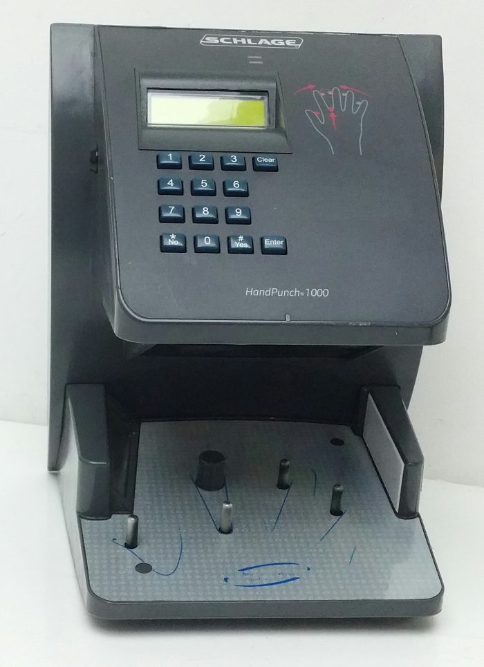 Schlage HP-1000 HandPunch 1000 Clocking In System - Image 2