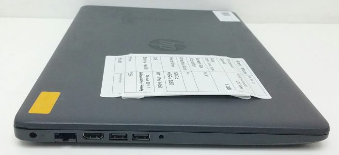 HP 255 G7 - AMD A4-9125 2.3GHz - 4GB - 15.6" - 128GB SSD - Windows 11 Pro 64bit - Image 6