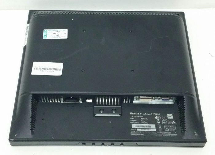 iiyama Prolite B1706S PLB1706S-B1 17" DVI VGA Monitor - No Stand - Image 4