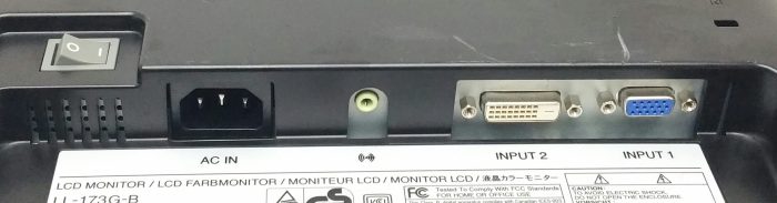 Sharp LL-173G-B 17" DVI VGA LCD Monitor - Image 5