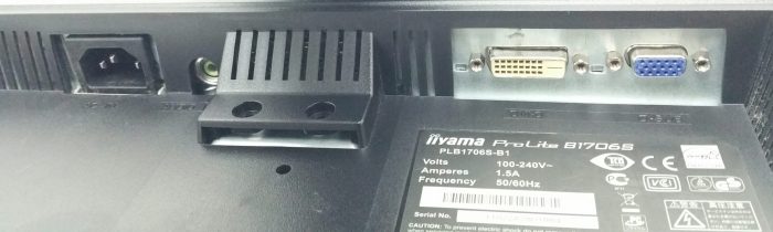 iiyama Prolite B1706S PLB1706S-B1 17" DVI VGA Monitor - Image 4