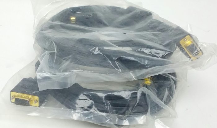 Joblot 3x Mixed Lot Of VG-352/3 & 913-5017 SVGA Cables M-M (3m x2 & 1m x1) - Image 5