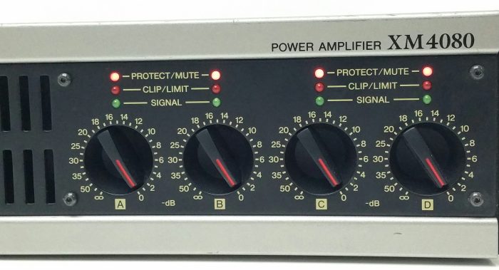 Yamaha XM4080 4 Channel Power Amplifier - Image 6