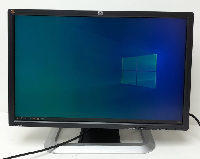 HP LP2475w 24" HDMI DVI wide LCD TFT Monitor - Image 2
