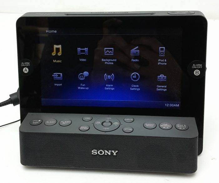 Sony ICF-CL75iP Power Back Up For Clock - Image 2