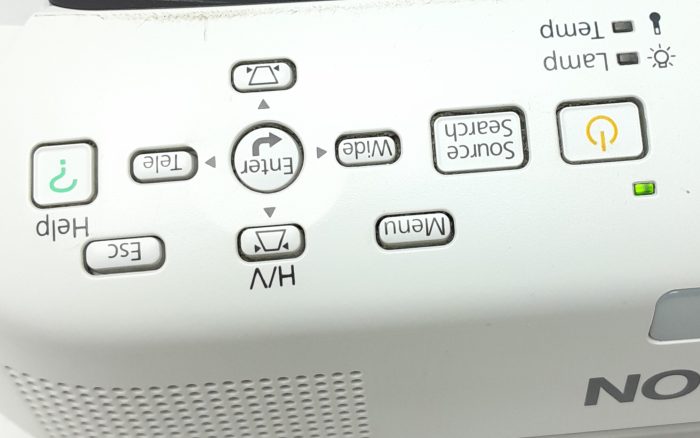 Epson EB-470 H456B HDMI VGA LCD Projector 405 Lamp Hours Used - Image 7