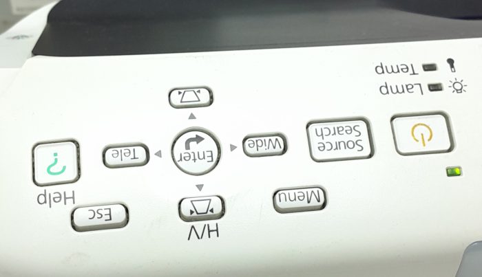 Epson EB-470 H456B HDMI VGA LCD Projector 1110 Lamp Hours Used - Image 7
