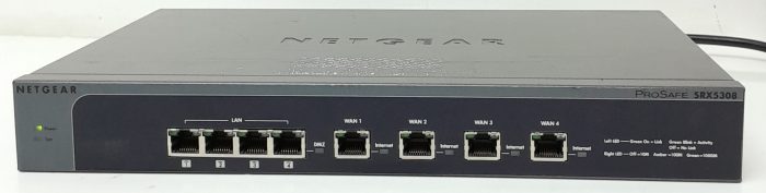 Netgear SRX5308 Prosafe Gigabit Quad WAN SSL VPN Firewall - Image 2