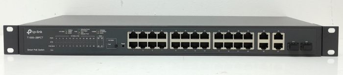 TP-Link T1500-28PCT(TL-SL2428P) 24-Port 10/100Mbps + 4-Port Gigabit Smart PoE Switch - Image 2