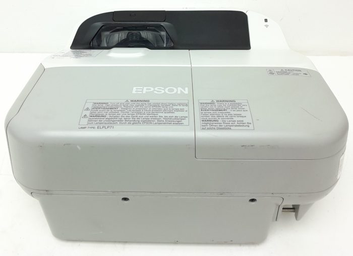 Epson EB-470 H456B HDMI VGA LCD Projector 1034 Lamp Hours Used - Image 5
