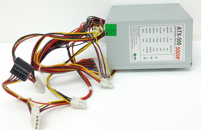 ATX-500 Switching Mode Power Supply Unit 500W Max - Image 2