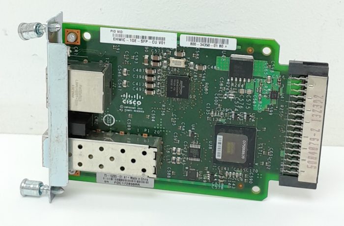 Cisco EHWIC-1GE-SFP-CU V01 Interface Card - Image 5