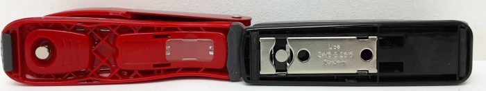 Joblot 2X Q-Connect 24/6 & 26/6mm Red & Black Staples Stapler - Image 3
