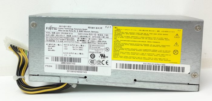 Fujitsu DPS-250AB-62 AA 250W Power Supply Unit - Image 2