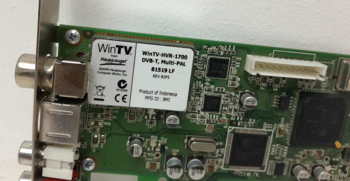 WinTV 81519 LF WinTV-HVR-1700 DVB-T, Multi-PAL - Image 3