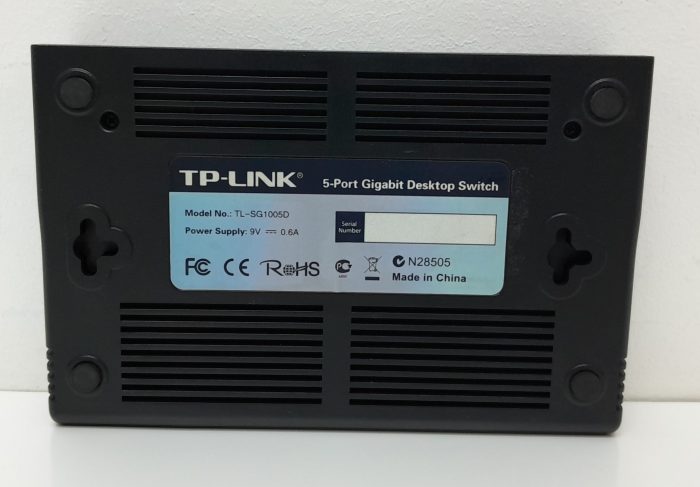 TP-Link TL-SG1005D 5 Port Gigabit Desktop Switch - Image 3