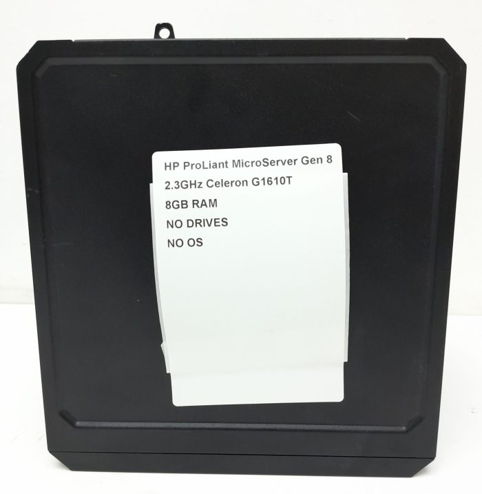HP ProLiant MicroServer Gen 8 - 2.3GHz Celeron G1610T - 8GB Ram - Image 3