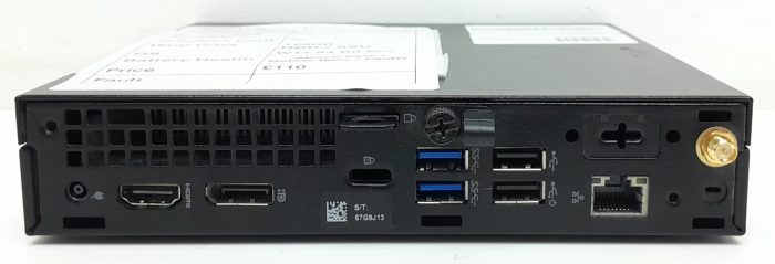 Dell OptiPlex 3070 D10U - i3-9100T 3.1GHz - 4GB Ram - 128GB SSD - Windows 11 64bit Pro - Image 5