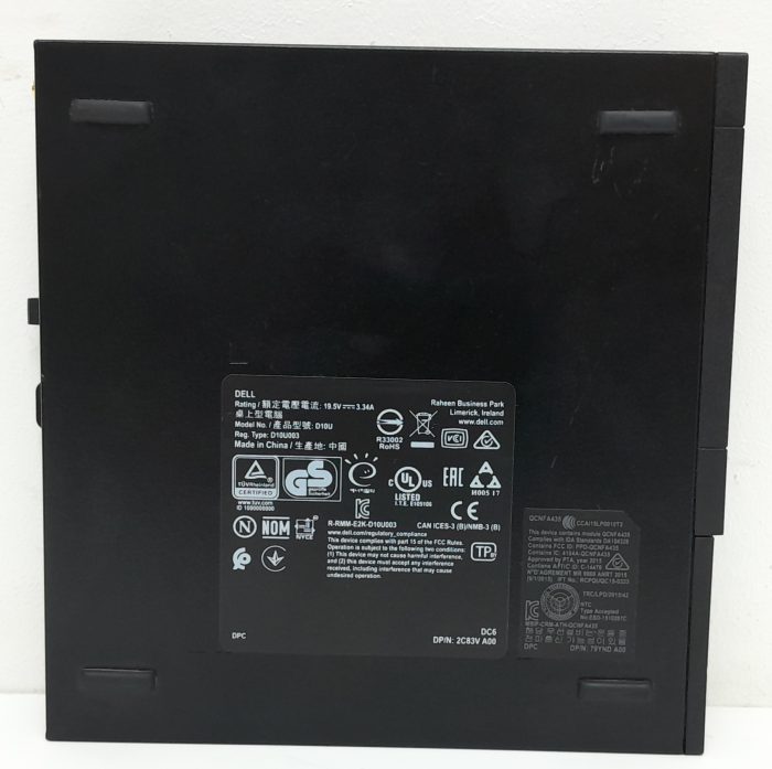 Dell OptiPlex 3070 D10U - i3-9100T 3.1GHz - 4GB Ram - 128GB SSD - Windows 11 64bit Pro - Image 4