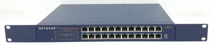 Netgear FS524 24 Ports 10/100 Mbps Fast Ethernet Switch Auto Uplink - Image 2