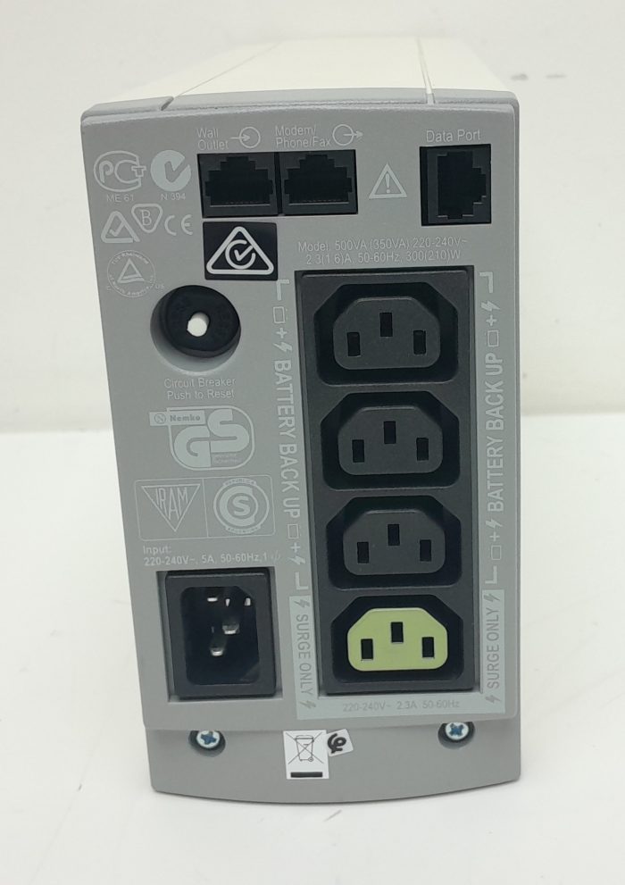 APC Back-UPS CS 350 BK350EI Uninterruptible Power Supply (UPS) - Image 6
