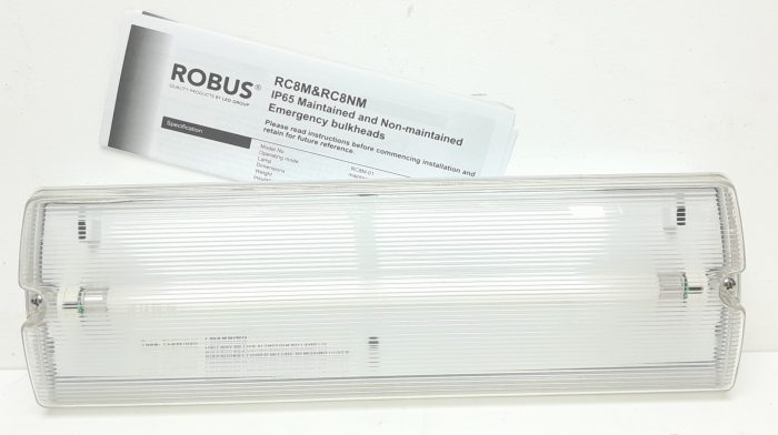Robus RC8M-01 IP65 Maintained Emergency BulkHead - Image 4