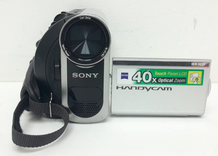 Sony DCR-HC51E Carl Zeiss Vario - Tessar 40X Optical Zoom Video Camera Recorder Touch Screen - Image 2