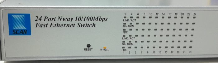 Scan EW-724C 24 Port Nway 10/100Mbps Fast Ethernet Switch - Image 5