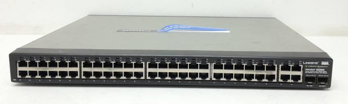 Cisco LinkSys SRW248G4P 48-Port 10/100 + 4-Port Gigabit Switch with WebView & PoE - Image 2
