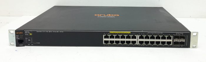 Hewlett Packard Aruba J9773A 2530-24G PoE+ Switch With 4 SFP Ports - Image 2