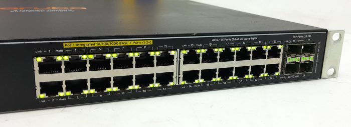 Hewlett Packard Aruba J9773A 2530-24G PoE+ Switch With 4 SFP Ports - Image 5