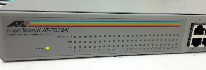 Allied Telesyn AT-FS724i 10/100 24 Port Fast Ethernet Switch - Image 5