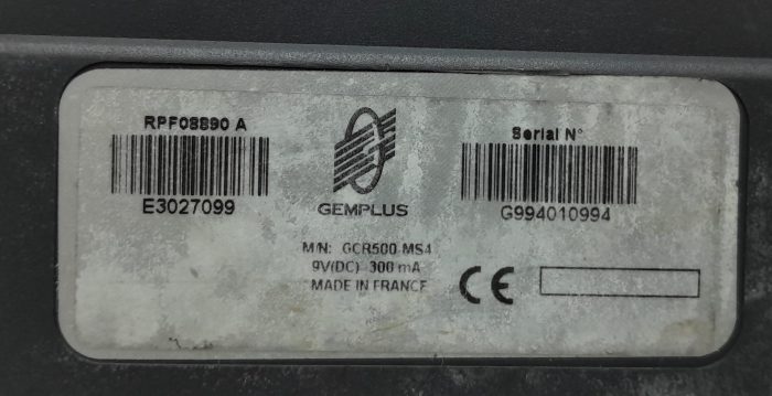 Gemplus GCR500 Card Terminal - Image 3