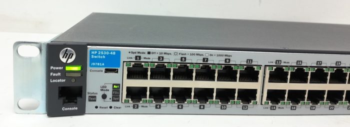 HP 2530-48 J9781A 48-Port Switch - Image 5