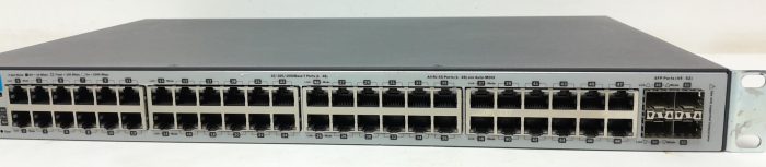 HP J9775A 2530-48G 48 Port Switch with 4 SFP Ports 1x HP ProCurve J4858C Fibre Optics - Image 6