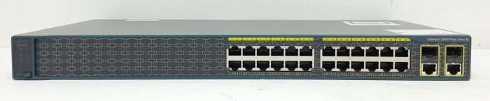 Cisco Catalyst 2960 Plus Series SI WS-C2960+24TC-S Switch With 4 SFP Ports - Image 2