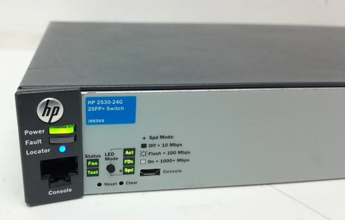 HP 2530-24G J9856A 24 Port 2SFP+ Switch - Image 6