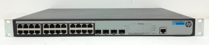 HP JG926A 1920-24G-PoE+ (370W) 24 Port Ethernet Switch - Image 2