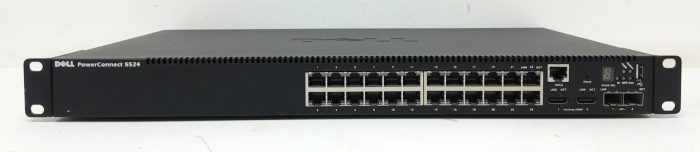 Dell PowerConnect 5524 24 Port 2 SFP+ Ports Gigabite Ethernet Switch - Image 2