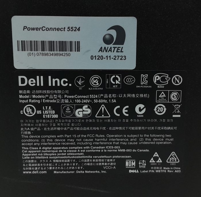 Dell PowerConnect 5524 24 Port 2 SFP+ Ports Gigabite Ethernet Switch - Image 3