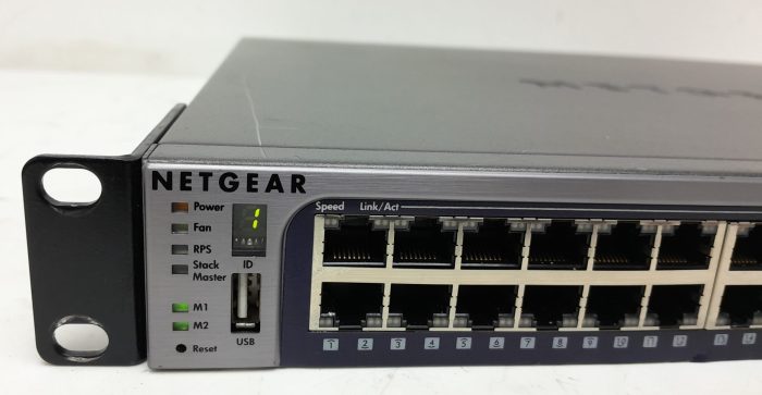 Netgear Prosafe GSM7352S v2 48 + 4 Port Gigabit L3 Managed Stackable Switch - Image 4