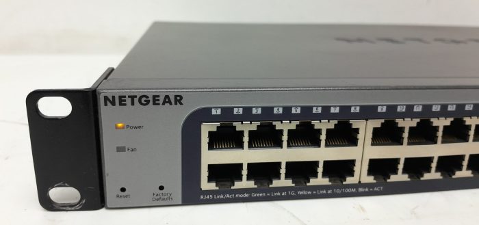 Netgear Switch Prosafe GS748T v5 48-Port Gigabit Smart Switch - Image 5