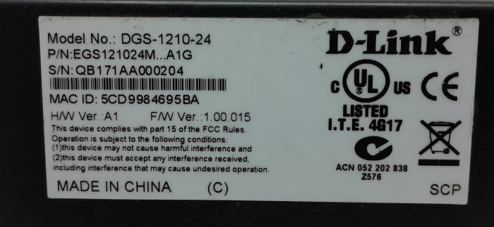 D-Link DGS-1210-24 24 Port Web Smart Switch - Image 3